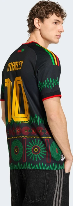 adidas Jamaika 26 x Bob Marley 2026 Auswärtstrikot kurzarm (Herren)