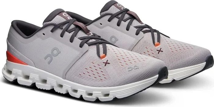 On Cloud X 4 silver/flame (Herren)
