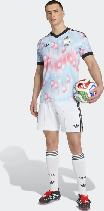 adidas FIFA WM 2026 Belgien Authentic Auswärtstrikot kurzarm frozen blue (Herren)