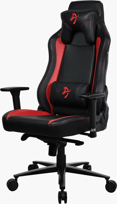 Arozzi Vernazza SoftPU Gamingstuhl, black/red