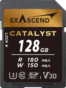 Exascend Catalyst R180/W150 128GB, UHS-I U3, Class 10