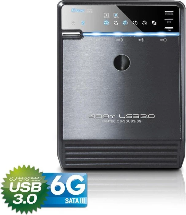 Fantec QB-35US3-6G, USB-B 3.0/eSATA