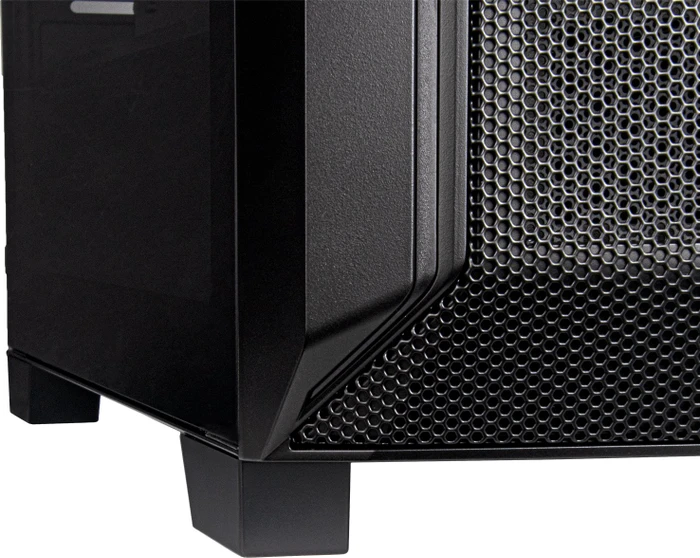 SilverStone Fara 312Z, schwarz, Glasfenster
