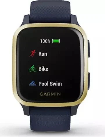 Garmin Venu SQ Music navy/light gold