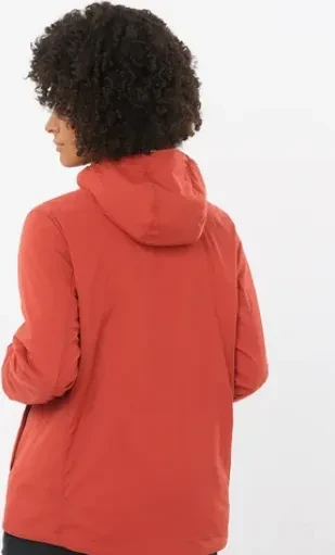 Salomon Mountain Flex Hooded Funktionsjacke tandoori spice (Damen)