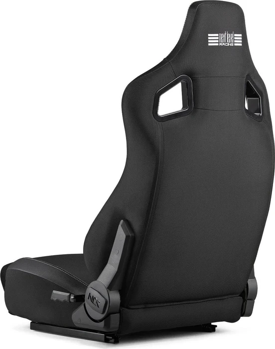 Next Level Racing ERS4 Elite Liegesitz, Fabric & SIMAERO Mesh Edition, schwarz