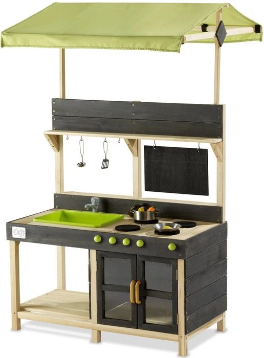 Exit Toys Yummy 300 Holz Spielküche naturel