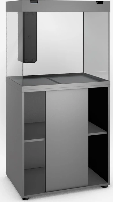 Juwel Lido 200 LED Aquarium-Set mit Unterschrank, grau/grau, 200l