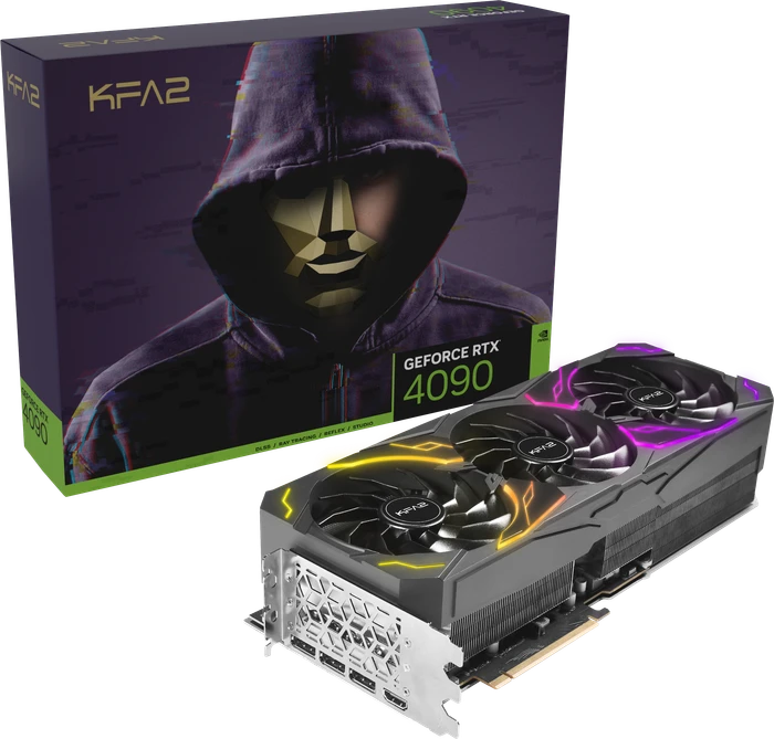KFA2 GeForce RTX 4090 SG (1-Click OC), 24GB GDDR6X, HDMI, 3x DP