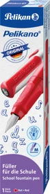 Pelikan Pelikano Original rot, rechte Hand, mittel, Faltschachtel