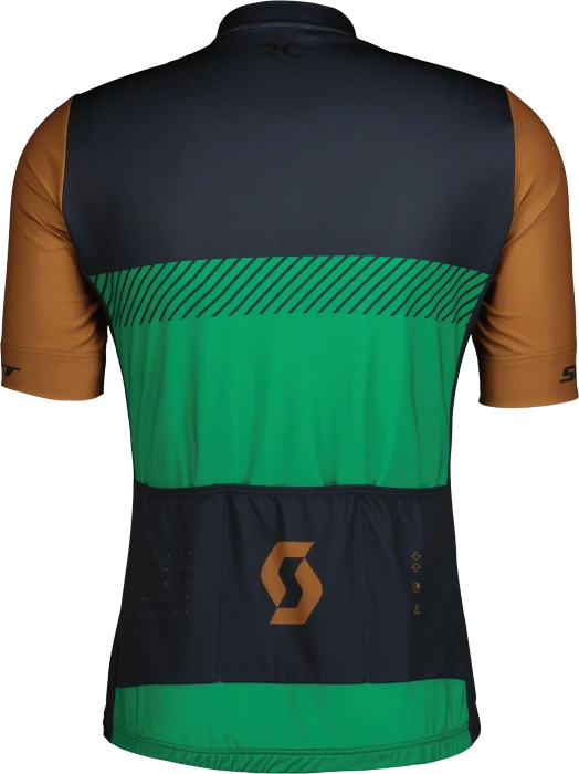 Scott RC Team Trikot kurzarm bread brown/amazon green (Herren)