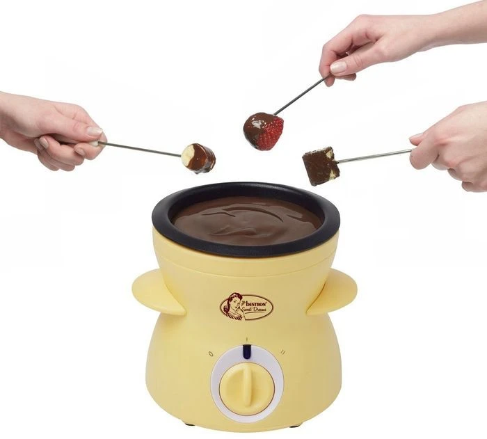Bestron Sweet Dreams DCM043 Kompaktes Schokoladenfondue