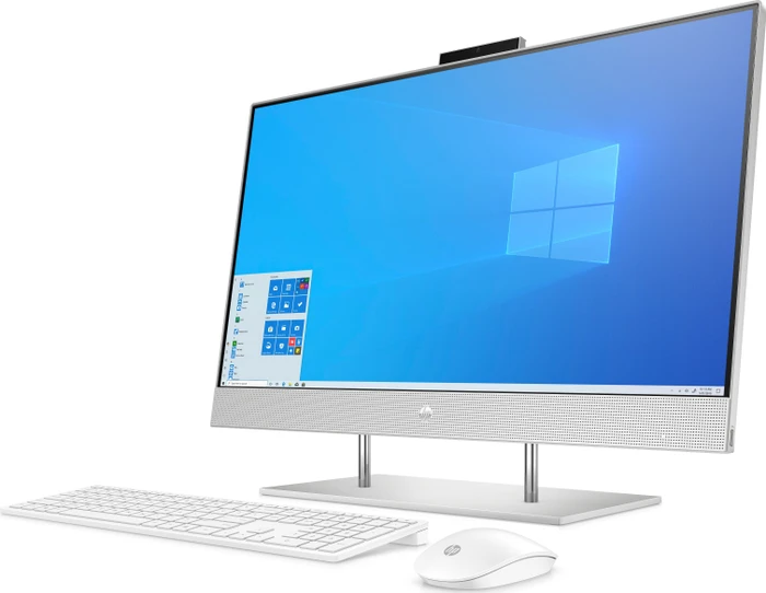 HP All-in-One 27-dp0001ng, Natural Silver, Ryzen 3 4300U, 8GB RAM, 512GB SSD