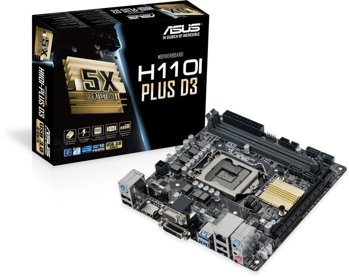 ASUS H110I-Plus D3 (Intel 1151)