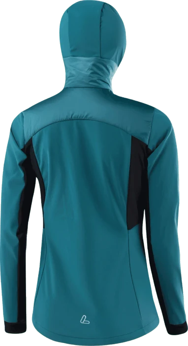 Löffler Hooded Grace PL60 Hybrid Funktionsjacke blue coral (Damen)