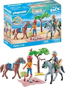 playmobil Horses of Waterfall Reitausflug an den Strand mit Amelia und Ben