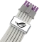ASUS ROG Equalizer PCIe 5.1 600W 12V-2x6 GPU Power Cable, weiß, 75cm Vorschaubild