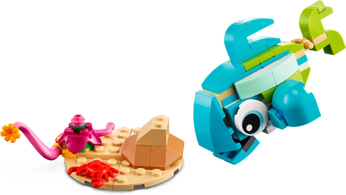 LEGO Creator 3in1 - Delfin und Schildkröte (31128) – Bild 4 von 6