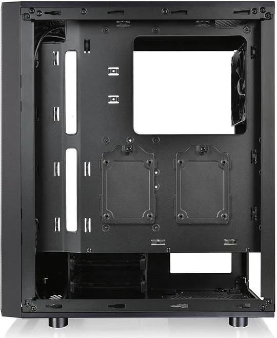 Thermaltake Versa J24 TG RGB, schwarz, Glasfenster