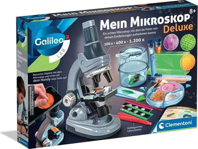 Clementoni Galileo Lab Mein Mikroskop Deluxe