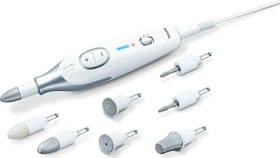 Beurer MP 42 Elektrisches Maniküre/Pediküre-Set weiß/silber