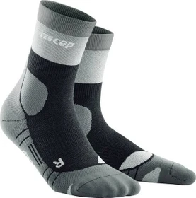 CEP Hiking Light Merino Mid Cut Socken stone grey/grey (Damen)