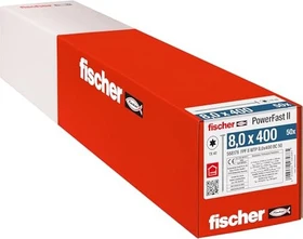 fischer PowerFast FPF II WTP T40 8x400 BC 50 Holzbauschraube, 8x400mm, 50 Stück