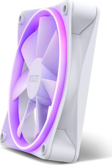 NZXT F Series F120 RGB, Matte White, weiß, LED-Steuerung, 120mm, 3er-Pack