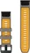 Garmin ComfortFit Quickfit Ersatzarmband Silikon 22mm silver grey/dakota yellow Vorschaubild