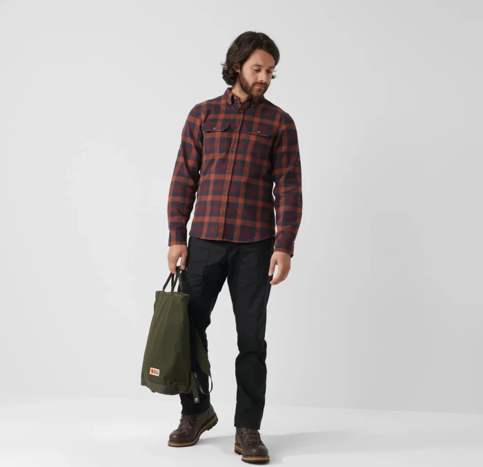 Fjällräven Skog Hemd langarm navy (Herren)