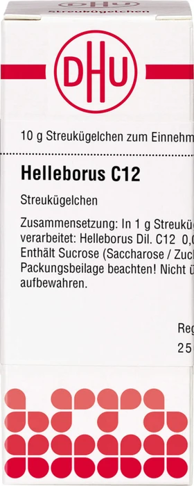 DHU Helleborus C12 Globuli, 10g