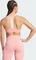 adidas Powerimpact Training Medium-Support 3-Streifen Sport-BH semi pink spark (Damen) Vorschaubild