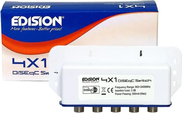 Edision DiSEqC 4/1 Umschalter