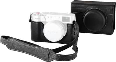 SmallRig Retro-Ledertaschen-Set für Fujifilm X100VI schwarz