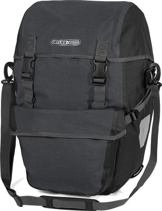 Ortlieb Bike-Packer Plus QL2.1 Gepäcktasche granit/schwarz