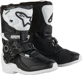 Alpinestars Kids Tech 3S Motorradstiefel schwarz/weiß