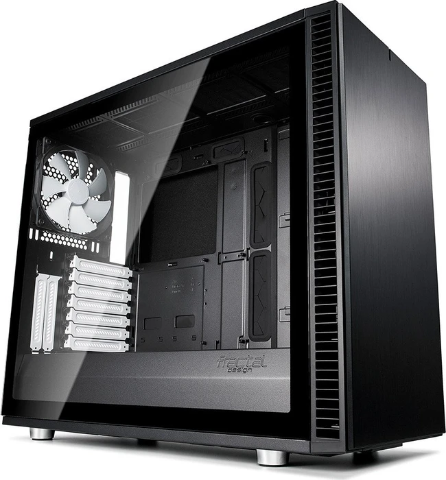 Fractal Design Define S2 Black, Glasfenster, schallgedämmt