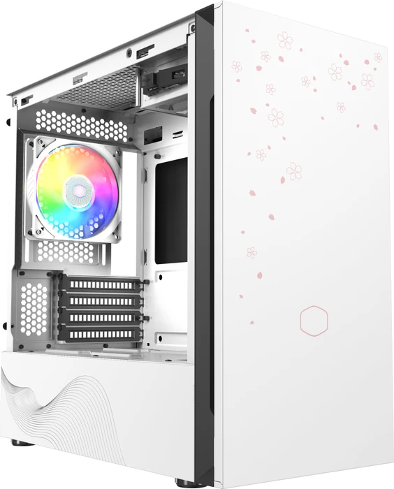 Cooler Master Silencio S400 Sakura Limited Edition, Glasfenster, schallgedämmt