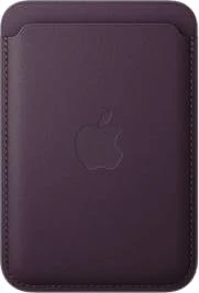 Apple iPhone Feingewebe Wallet mit MagSafe brombeere