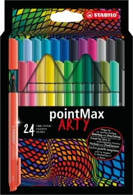STABILO pointMax ARTY sortiert, 24er-Set, Etui