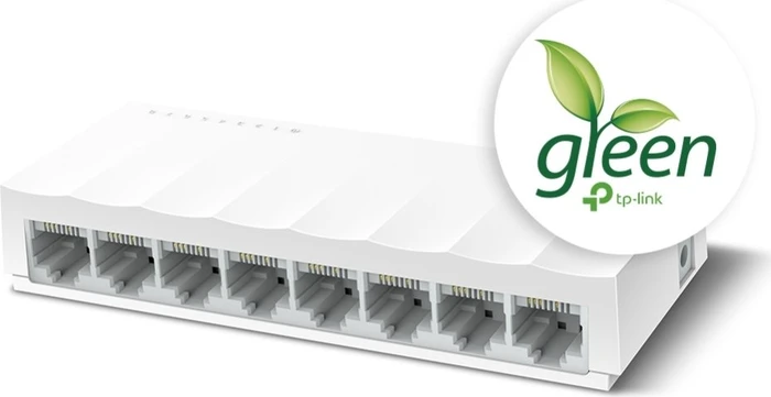 TP-Link LS1000 LiteWave Desktop Switch, 8x RJ-45