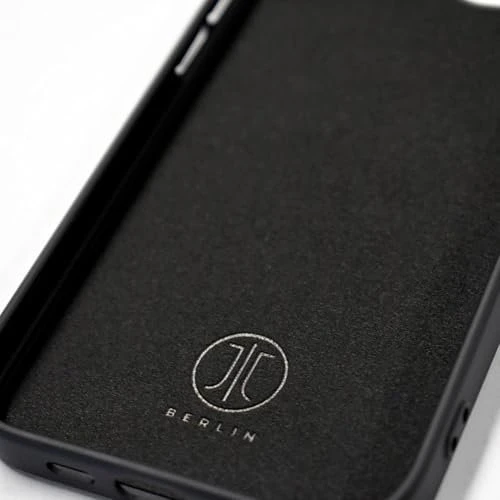 JT Berlin Pankow Soft Case für Apple iPhone 16 Pro Max schwarz