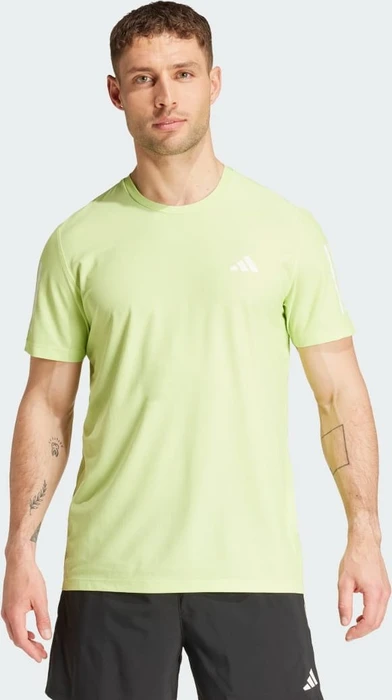 adidas Own The Run Laufshirt kurzarm pulse lime (Herren)