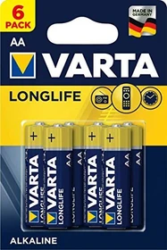 Varta Longlife Mignon AA, 6er-Pack