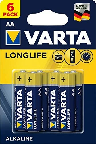 Varta Longlife Mignon AA, 6er-Pack