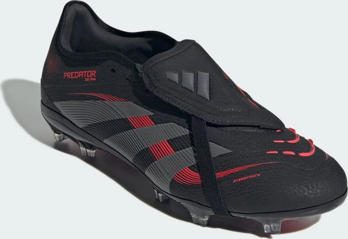 adidas Predator Pro Fold-Over Tongue FG core black/grey four/lucid red