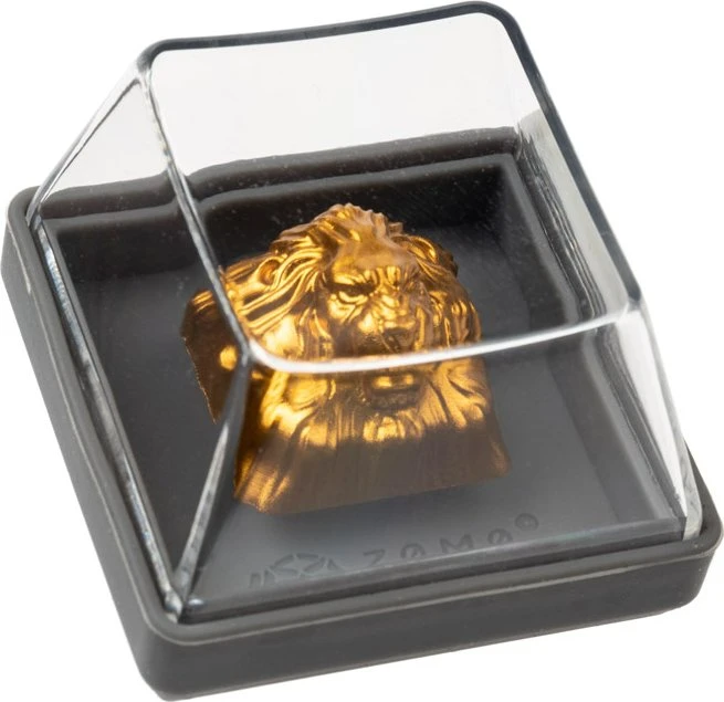 Zomoplus Fantastic Beasts Series Keycap Löwe, Aluminium, gold, 1 Taste