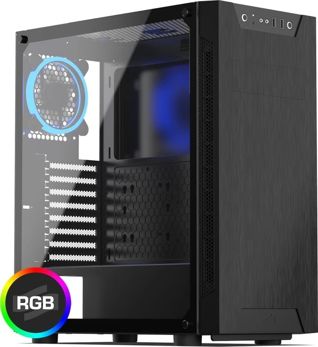 Endorfy SilentiumPC Armis AR5 TG RGB, Glasfenster