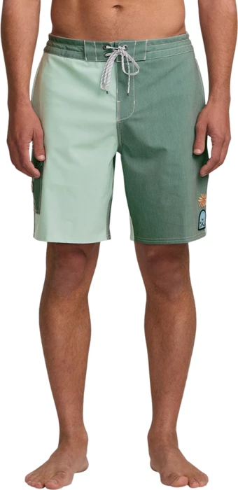 Billabong Sunshine 17.5" Lo Tides Badeshorts green tea (Herren)
