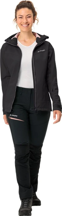 Vaude Elope All Year Softshell Funktionsjacke schwarz (Damen)